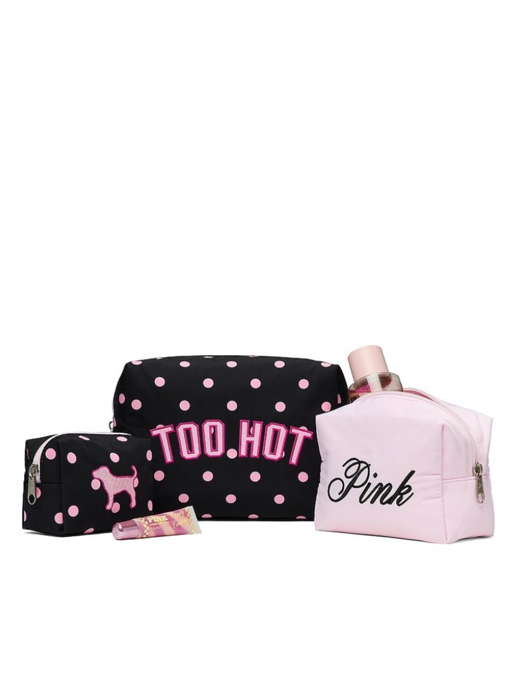 PINK Victoria's Secret PINK
Makeup Bag Trio